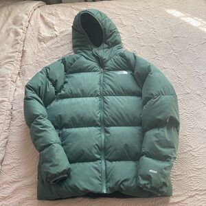 The North Face Forest Green Hooded Jacket